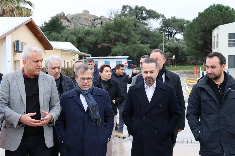 Ovacık işletmesine yapılan ziyaretten bir kare